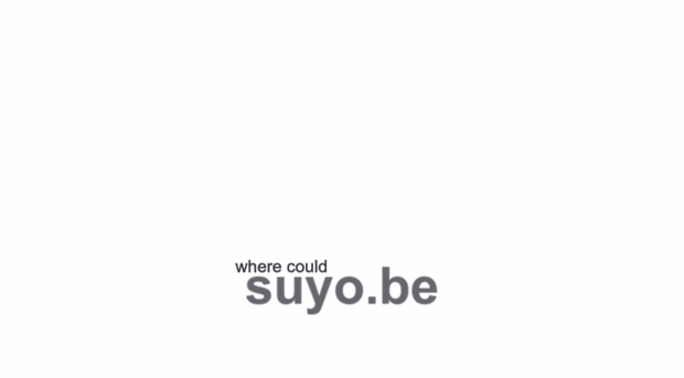 suyo.be