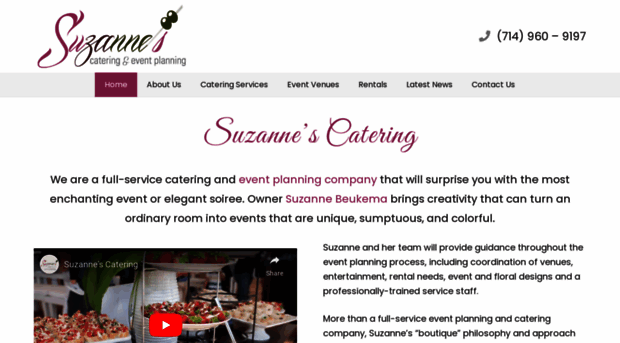 suzannescatering.com
