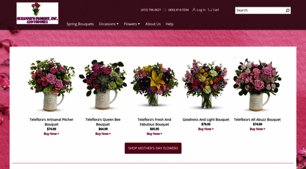 suzannesflorist.com