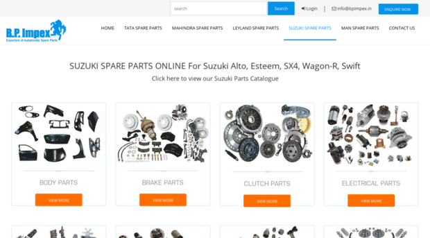 suzukiparts.bpautosparesindia.com