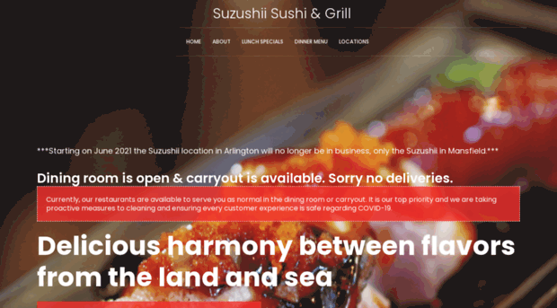 suzushiisushiandgrill.com