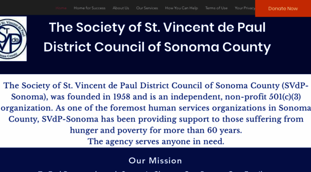 svdp-sonoma.org