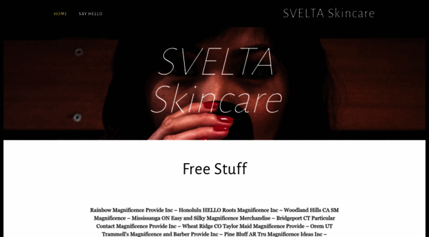 sveltaskincare.yolasite.com