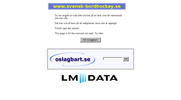 svensk-bordhockey.se