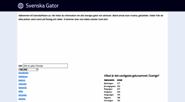 svenskagator.se
