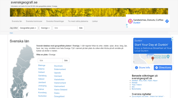 svenskgeografi.se