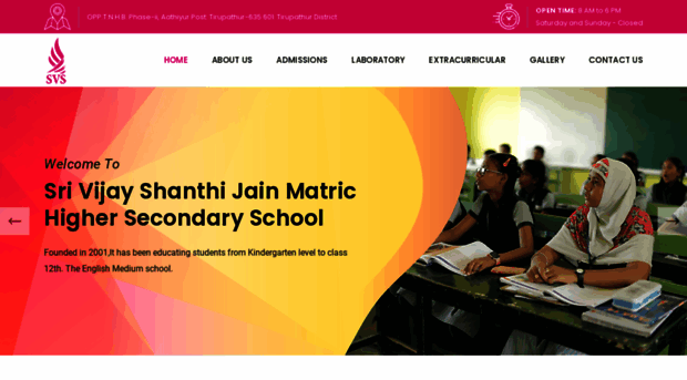 svsjainschool.com