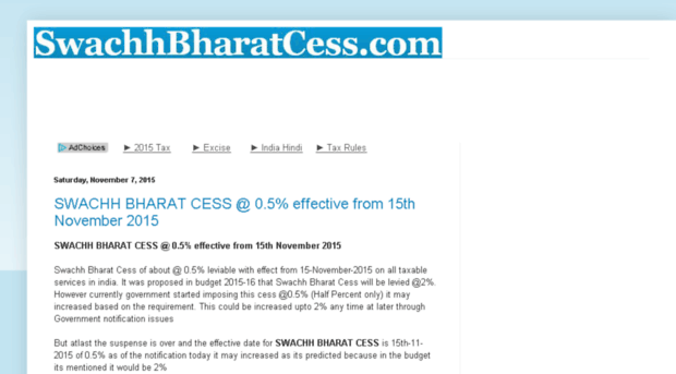 swachhbharatcess.com