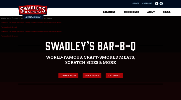 swadleysbbq.com