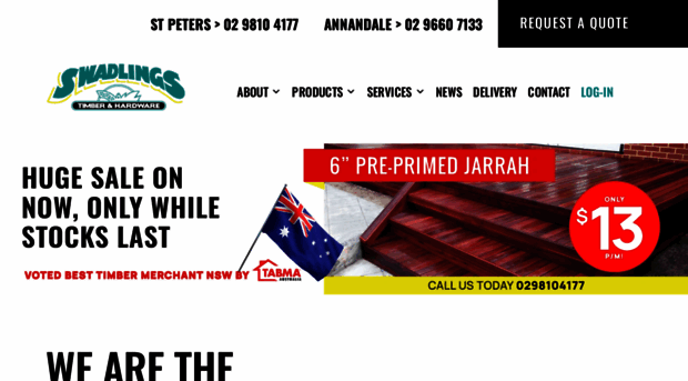 swadlingstimberandhardware.com.au