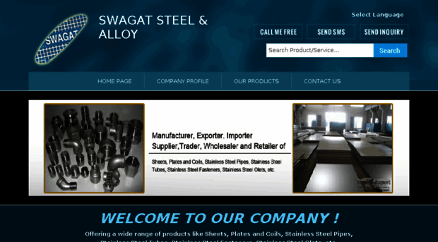 swagatsteel.co.in