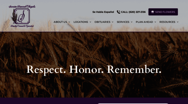 swaimfuneralhome.com - Swaim Funeral Chapels | Dodge - Swaim