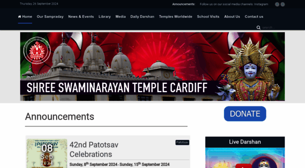 swaminarayan.wales