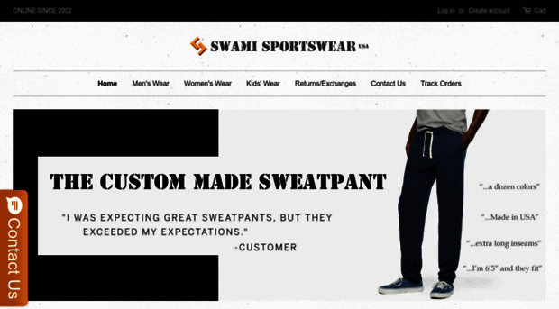 swamisportswear.com