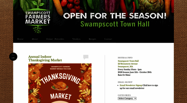 swampscottfarmersmarket.org