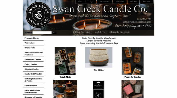 swancreekcandle.com