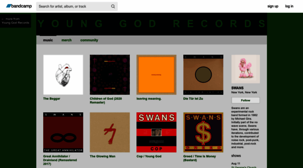 swans.bandcamp.com