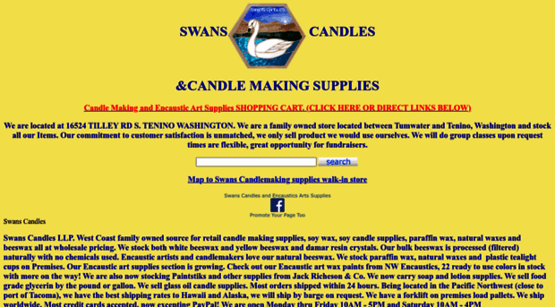 swanscandles.com