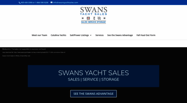 swansyachtsales.com