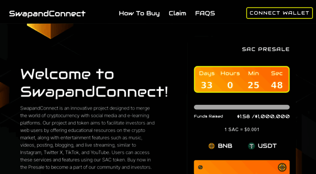 swapandconnectpresale.com