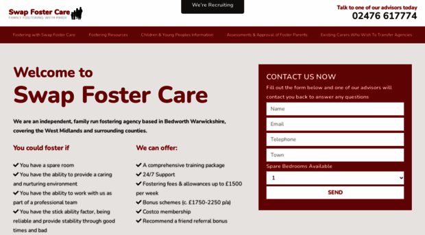 swapfostercare.co.uk