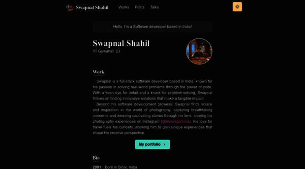 swapnalshahil.com