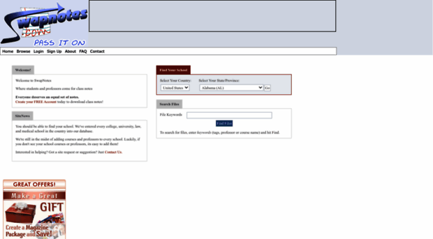 swapnotes.com