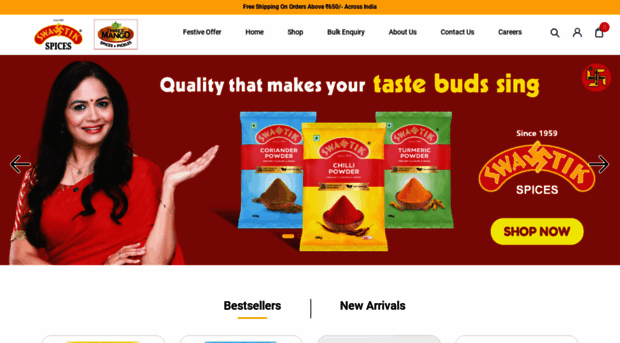 swastikspices.com