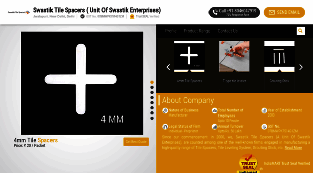 swastiktilespacers.in