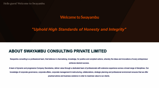 swayambuconsulting.com