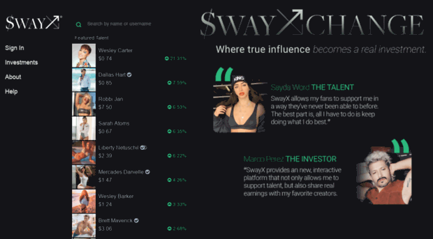 swayx.com