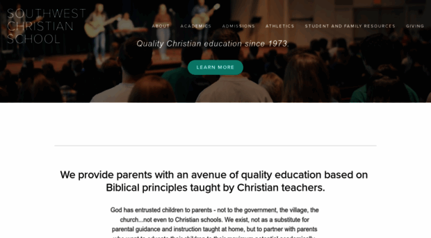 swchristianschool.org