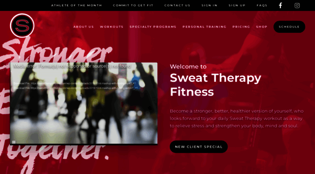 sweattherapyfitness.com