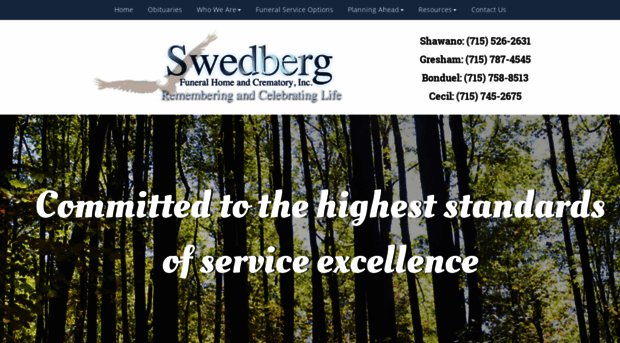 swedbergfuneralhome.com