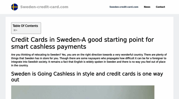 sweden-credit-card.com