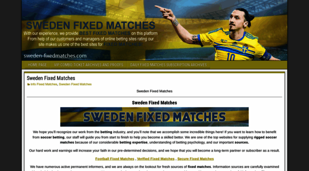 sweden-fixedmatches.com