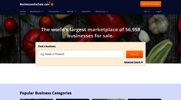 sweden.businessesforsale.com