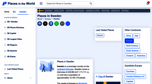 sweden.places-in-the-world.com