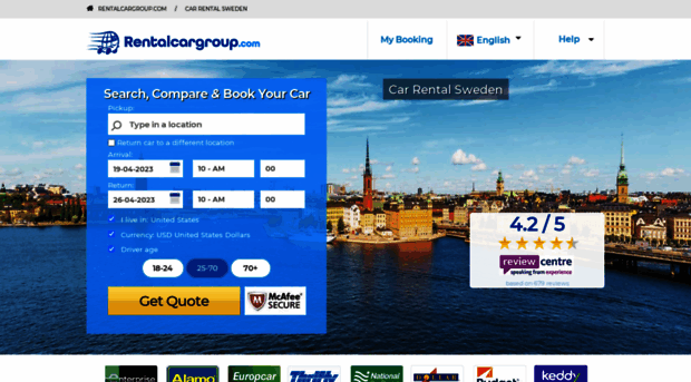 sweden.rentalcargroup.com