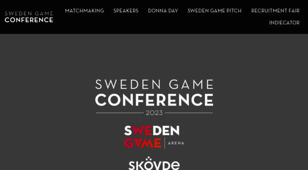 swedengameconference.se