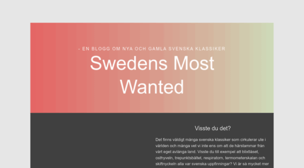 swedensmostwanted.se