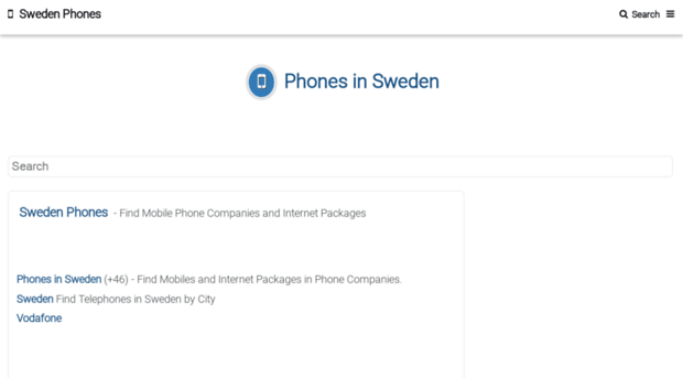 swedentelephones.com
