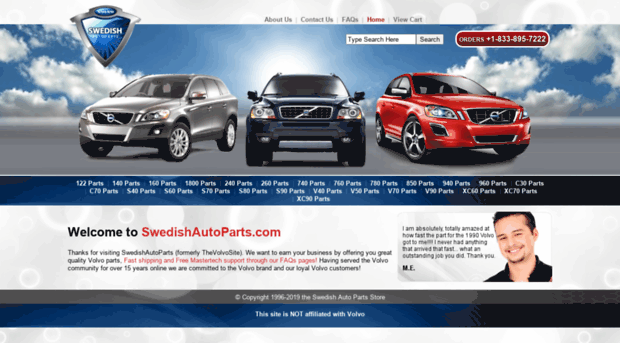 swedishautoparts.com