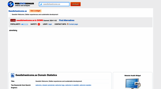 swedishwelcome.se.webstatsdomain.org