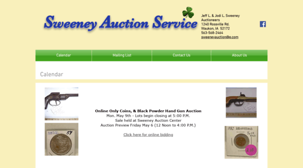 sweeneyauctionservice.com