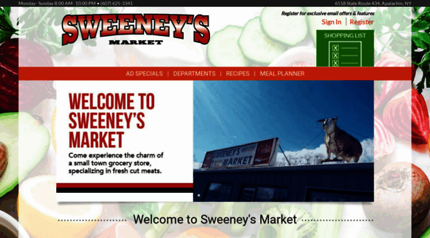 sweeneysmarket.com