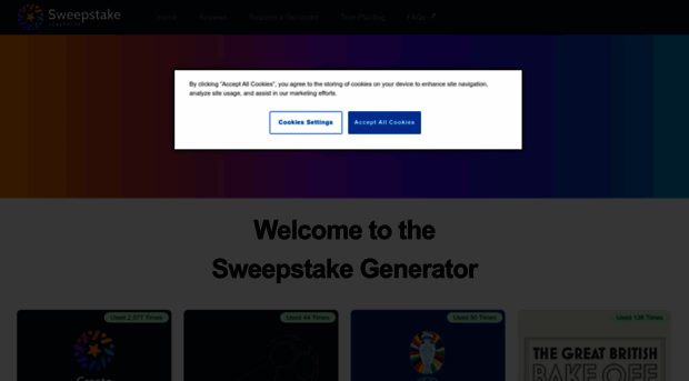 sweepstakegenerator.com