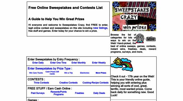 sweepstakescrazy
