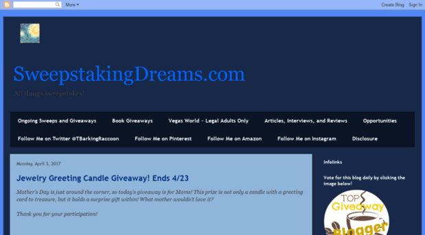 sweepstakingdreams.blogspot.com