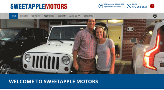 sweetapplemotors.com